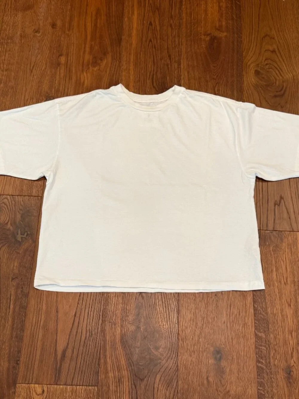 NWOT - Free People - We The Free Perfect Oversized Tee - White - Size Medium - Picture 5 of 6